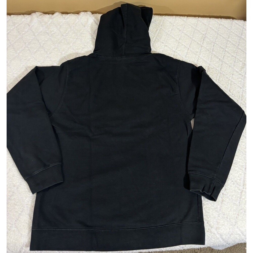 Vintage Universal Studios Jurassic Park Ride Embroidered Black Hoodie Size Small - Picture 9 of 13